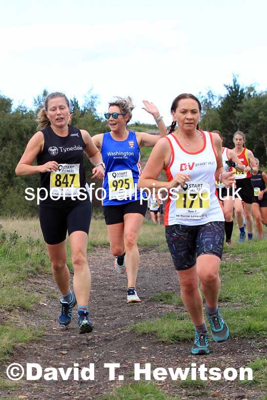 Senior women, 2022 Start Fitness NEHL, Wrekenton. Photo: David T. Hewitson/Sports for All Pics